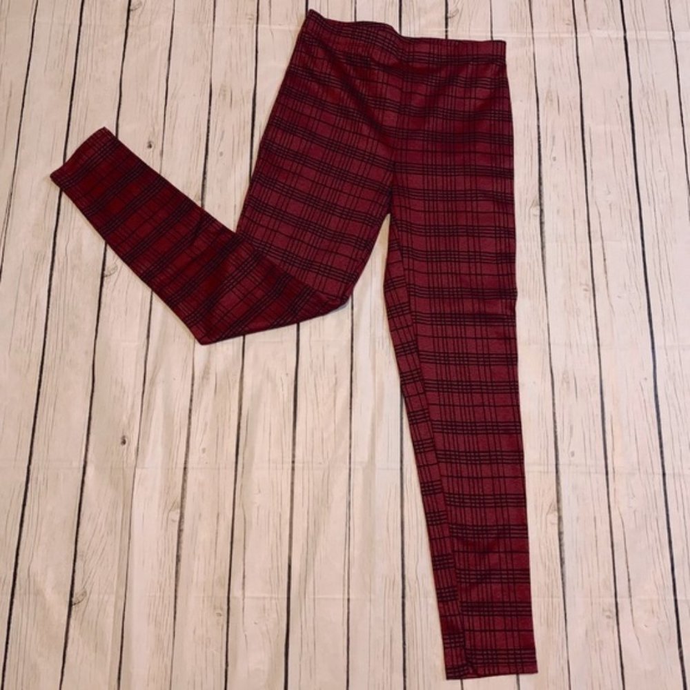 Plaid tights
